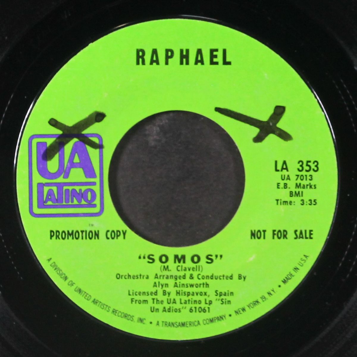 somos / sin un adios by RAPHAEL