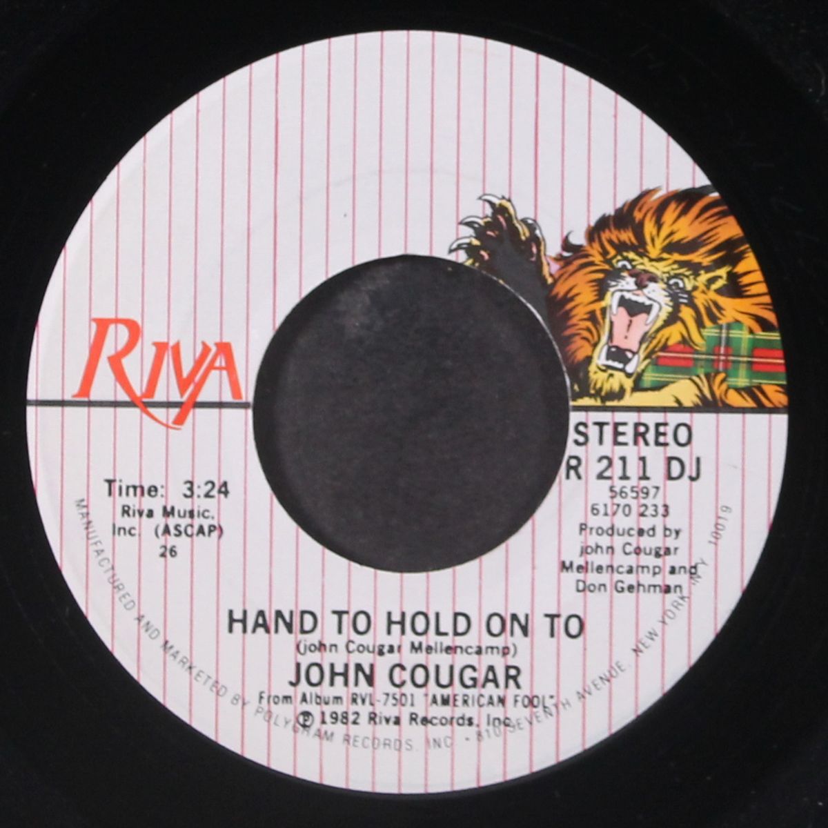 hand to hold on to by JOHN COUGAR