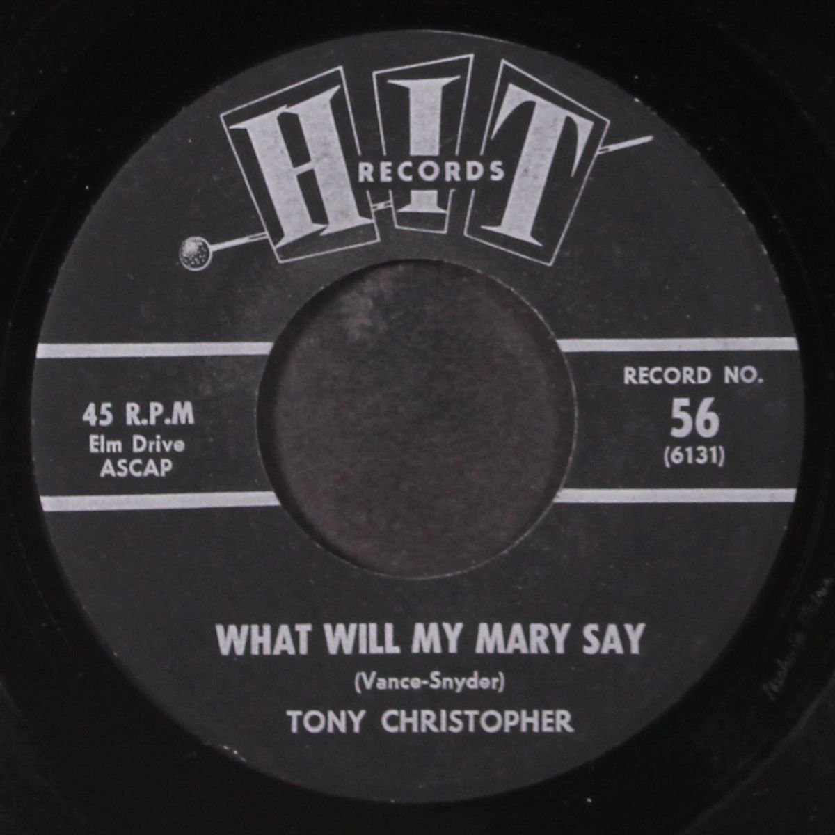 south street / what will my mary say by DACRONS / TONY CHRISTOPHER