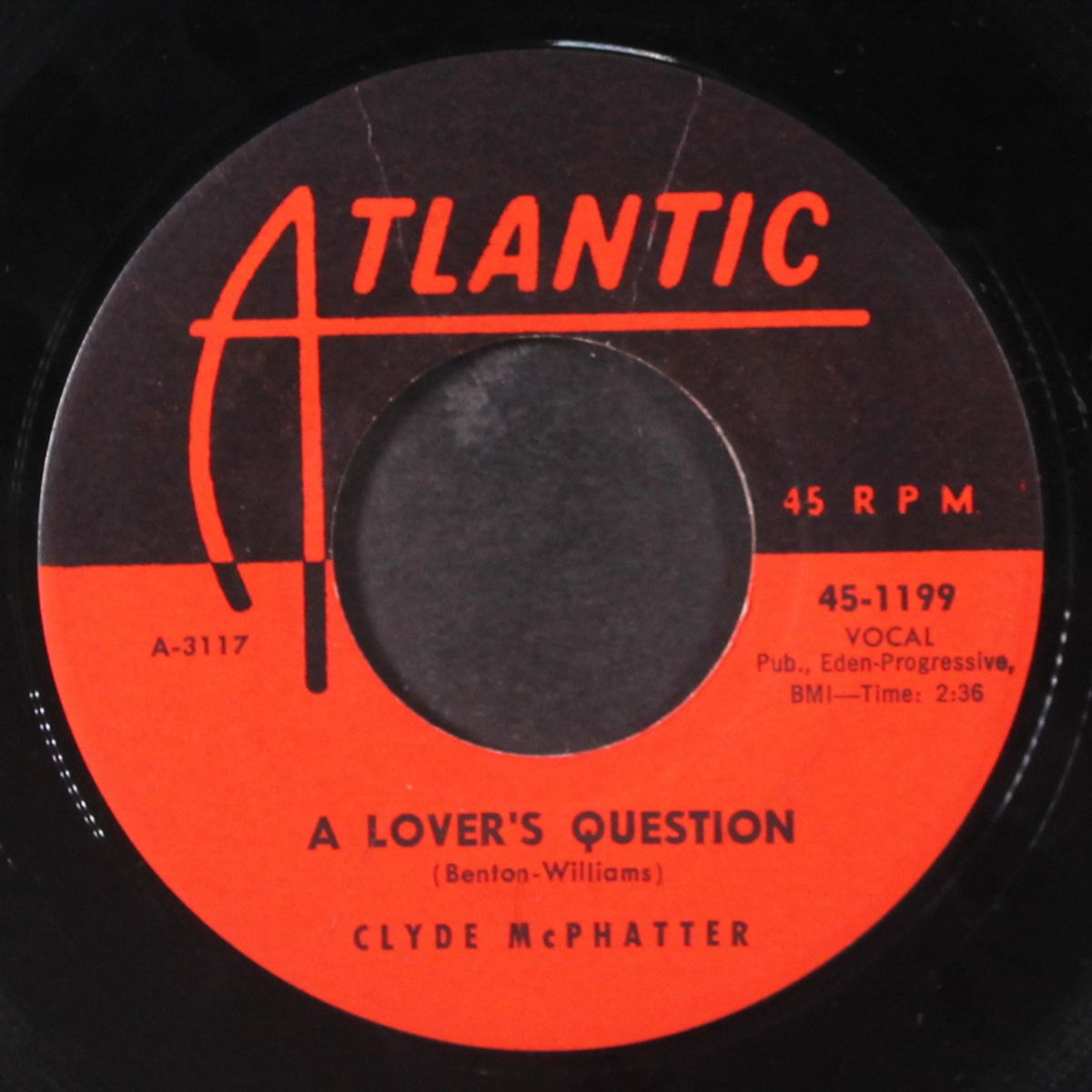 a lover's question / i can't stand up alone by CLYDE MCPHATTER