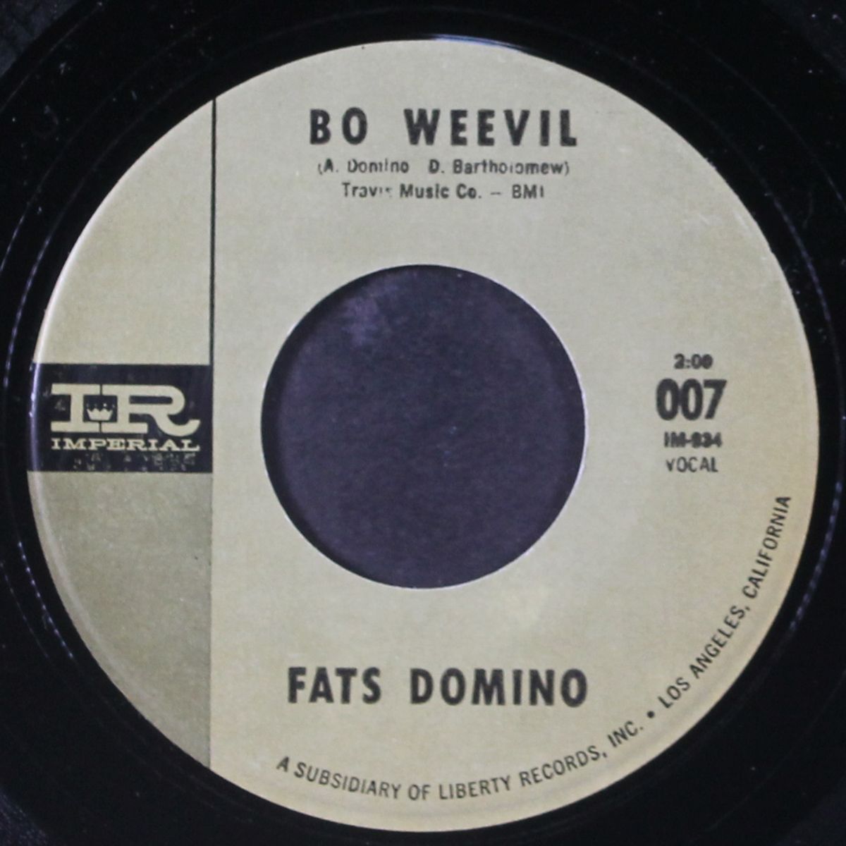 bo weevil / whole lotta loving by FATS DOMINO