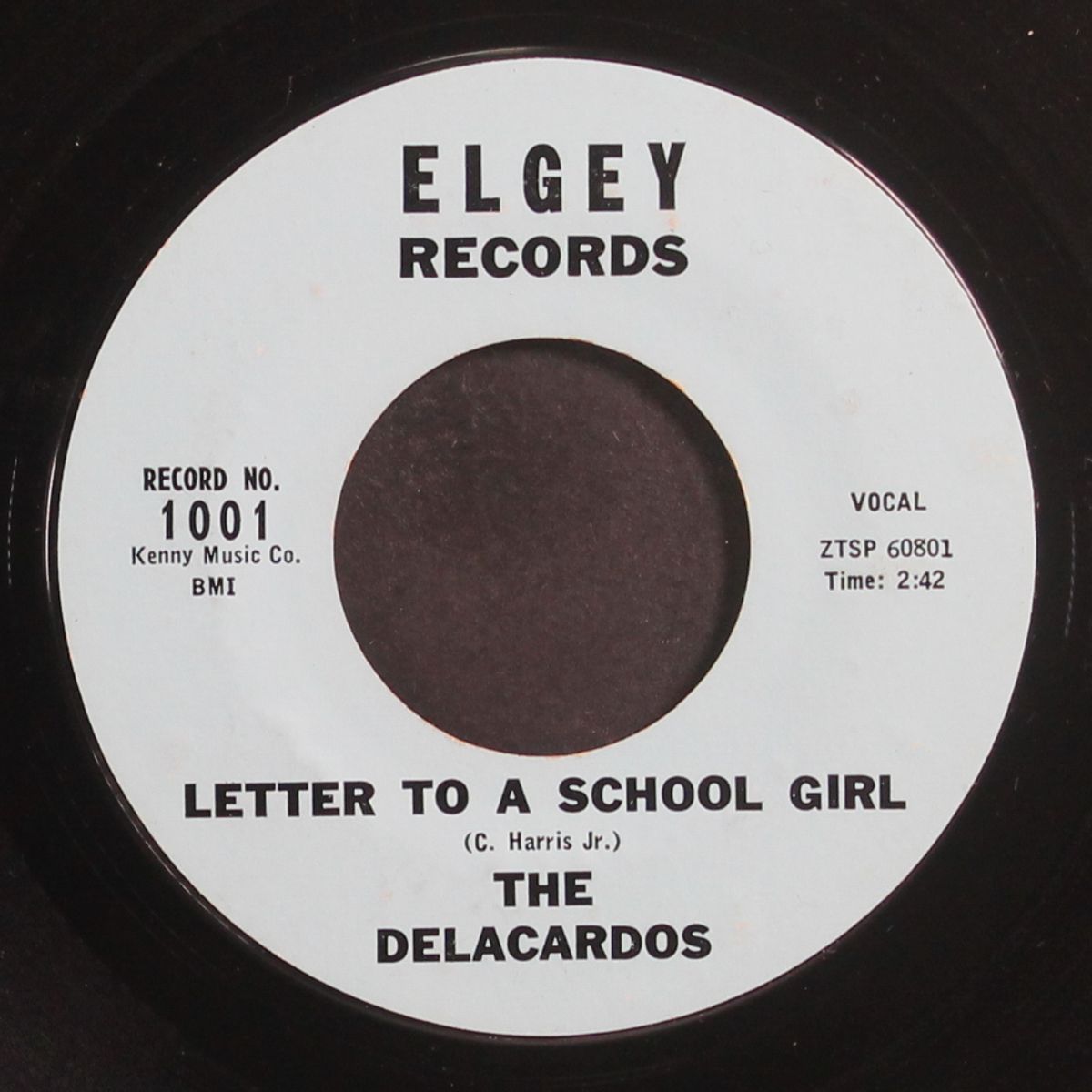 letter to a school girl / i'll never let you down by DELACARDOS