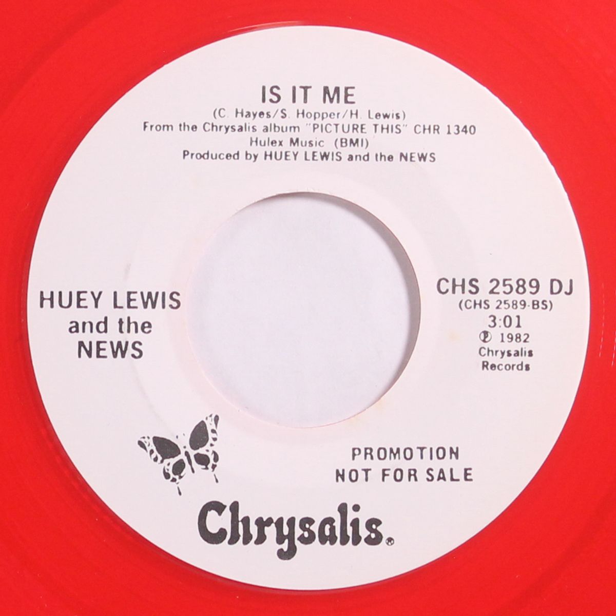 do you believe in love / is it me by HUEY LEWIS & NEWS