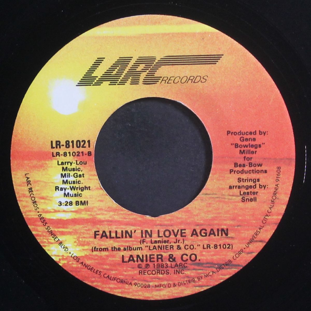 fallin' in love again / share your love with me by LANIER