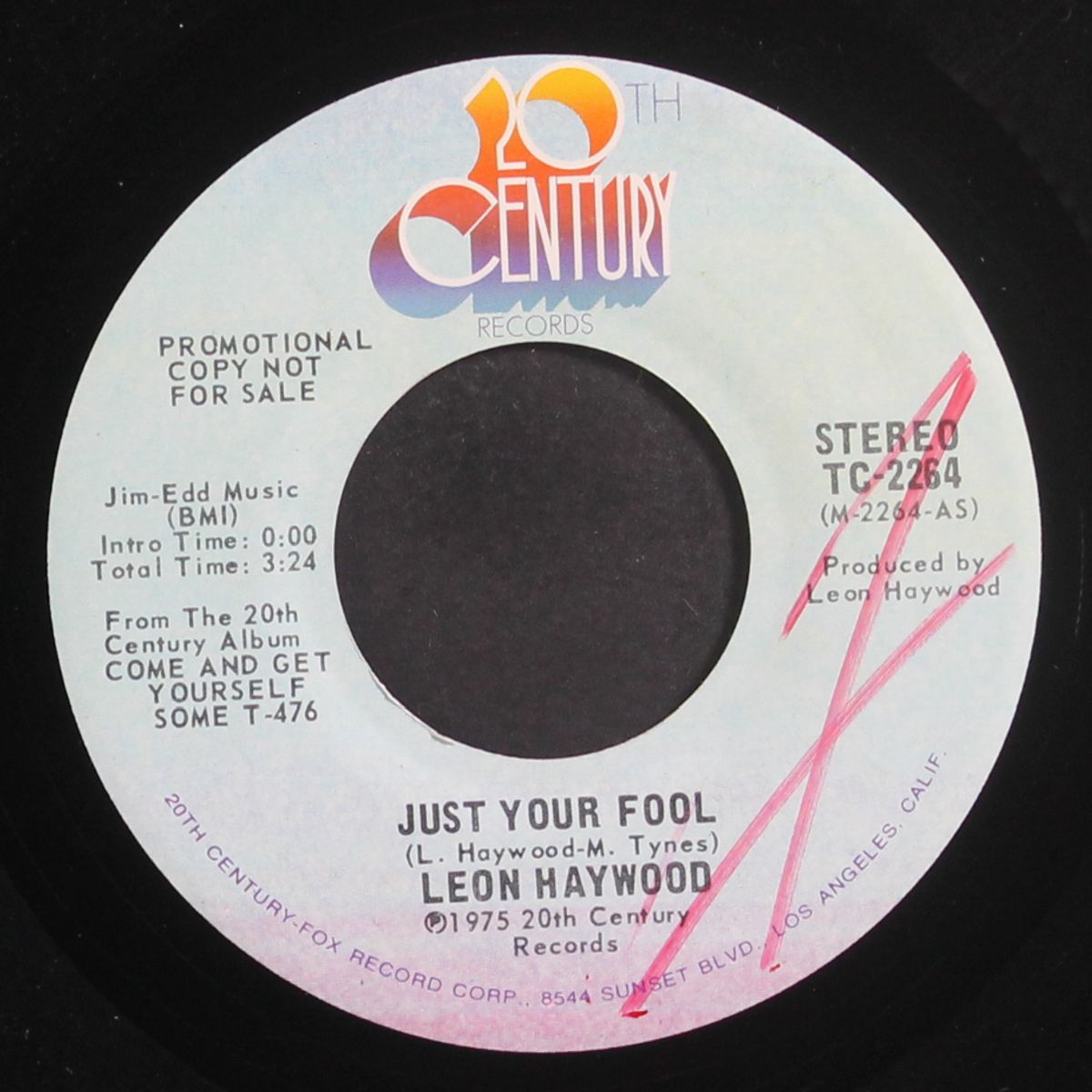just your fool / mono by LEON HAYWOOD
