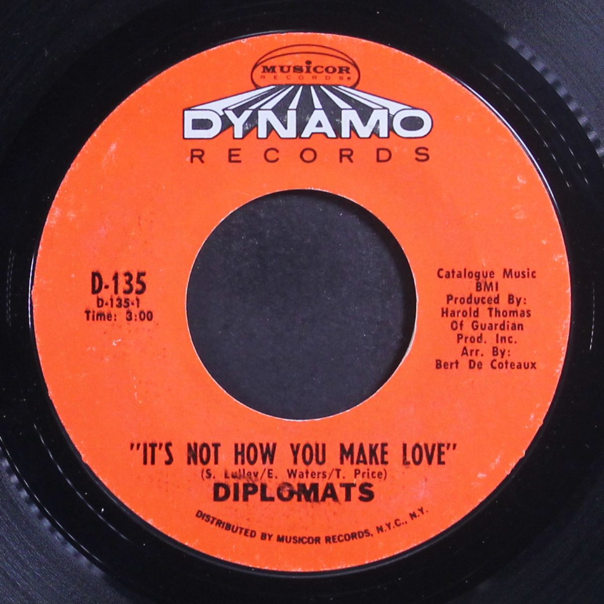 in my heart / it's not how you make love by DIPLOMATS