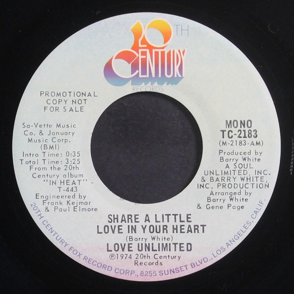 share a little love in your heart / mono by LOVE UNLIMITED
