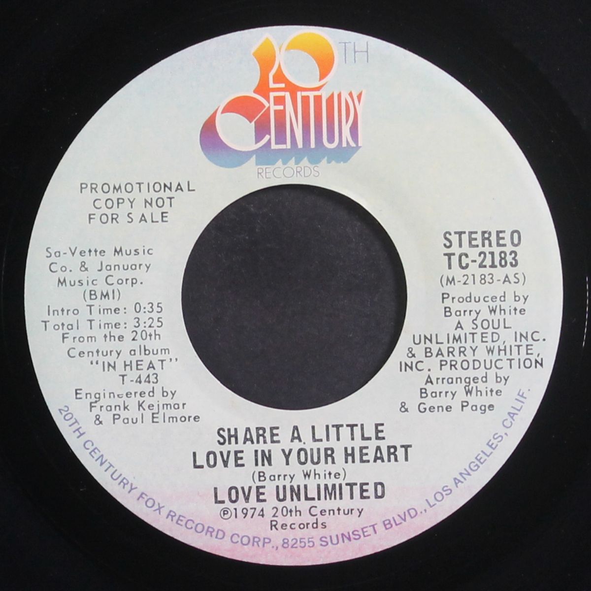 share a little love in your heart / mono by LOVE UNLIMITED
