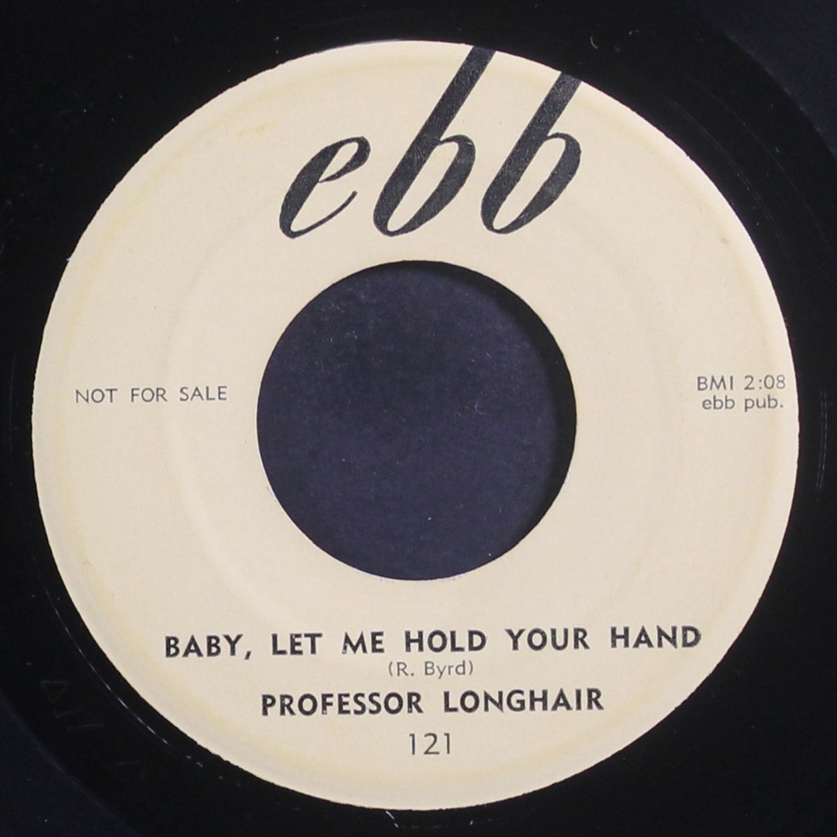 looka, no hair / baby let me hold your hand by PROFESSOR LONGHAIR