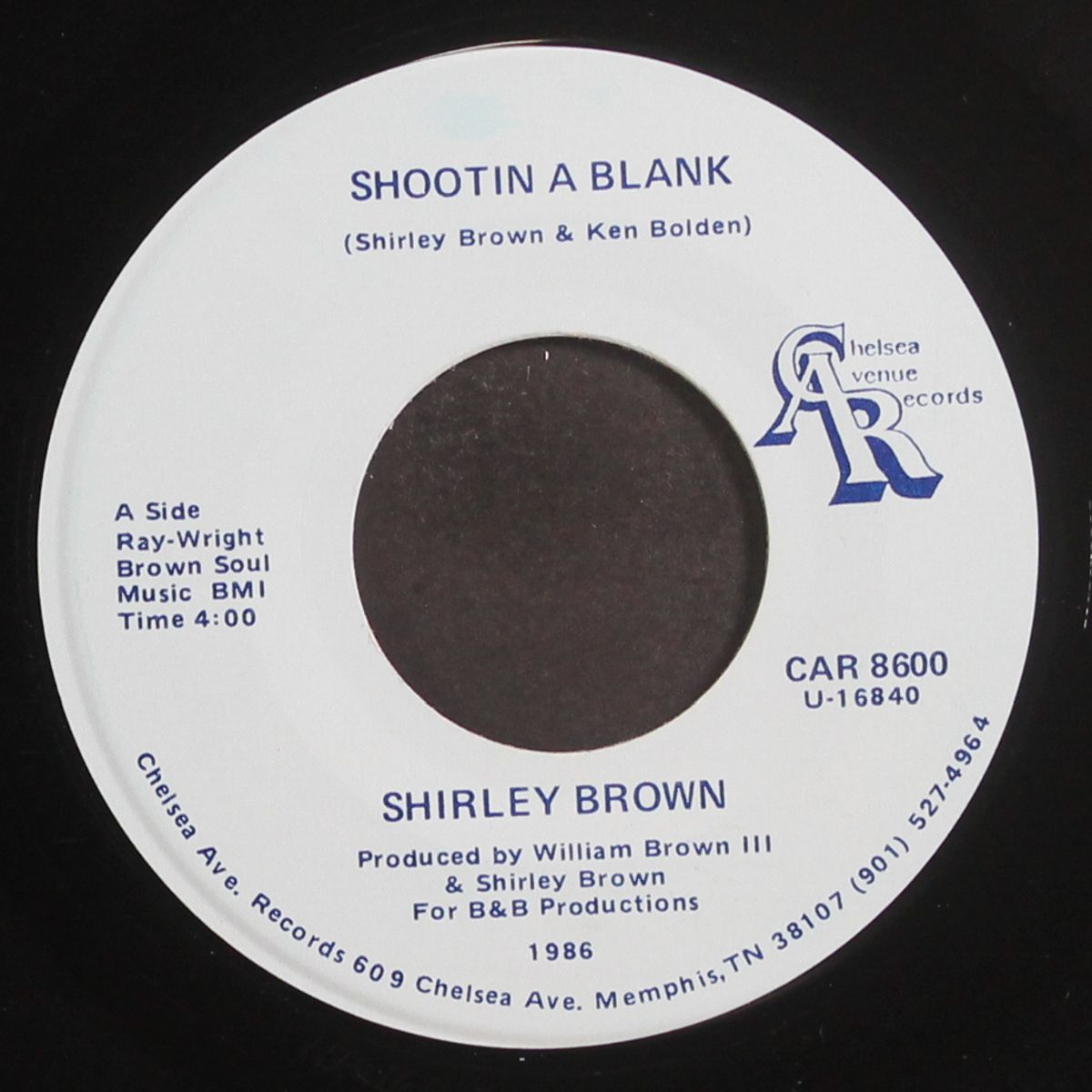 shootin a blank by SHIRLEY BROWN