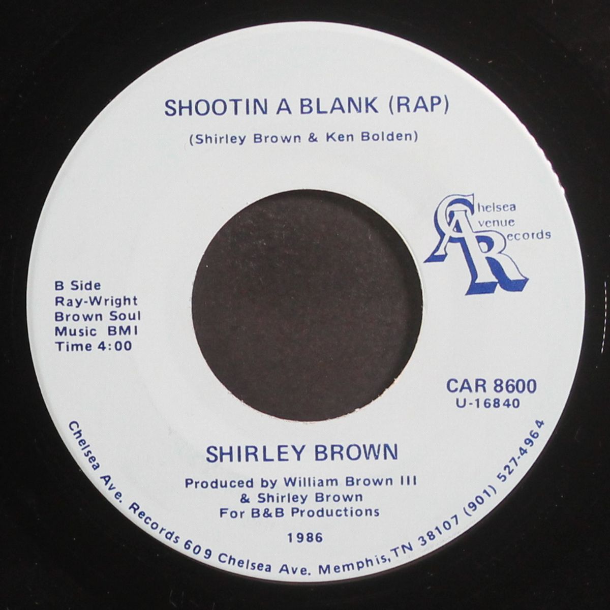 shootin a blank by SHIRLEY BROWN