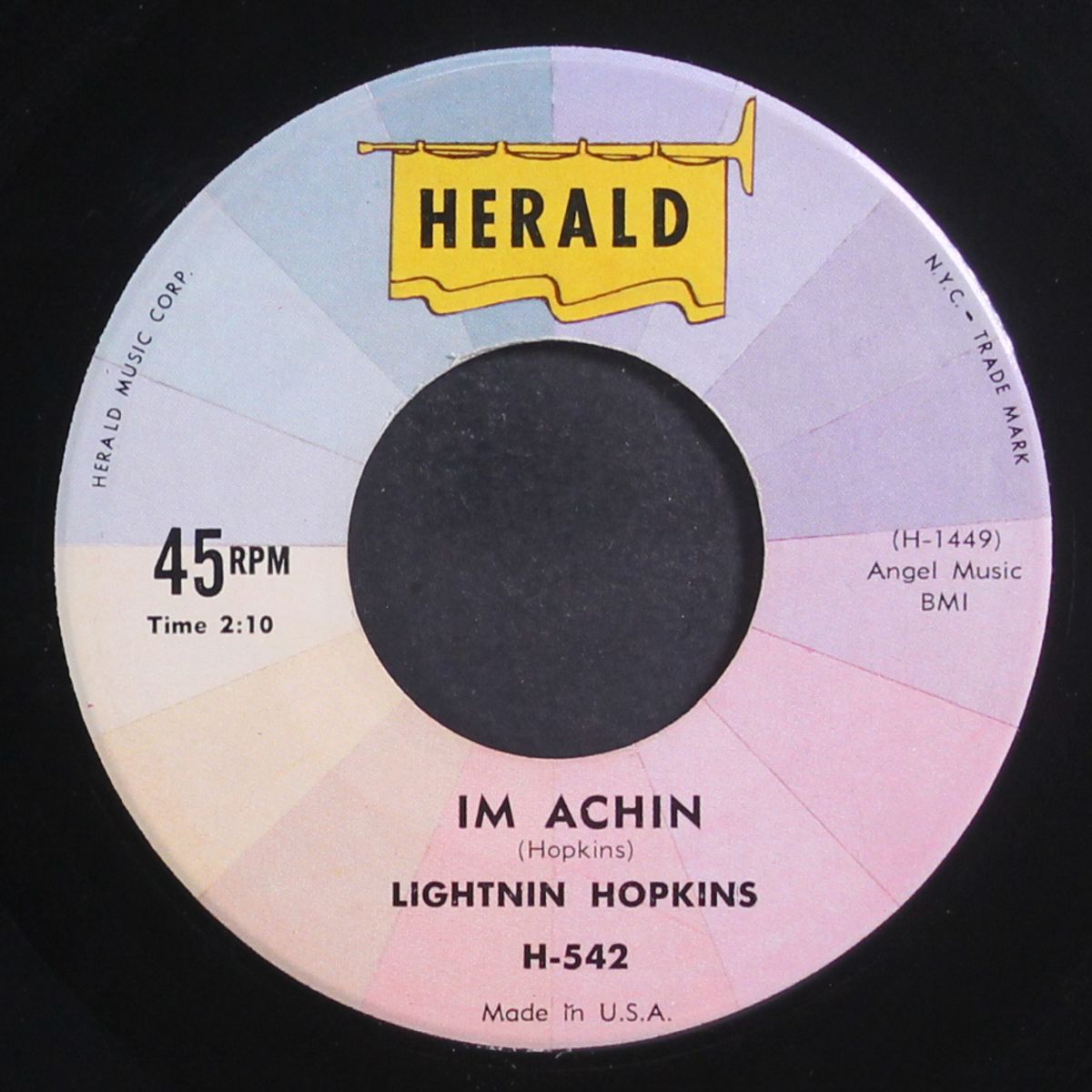 let's move / im achin by LIGHTNIN' HOPKINS