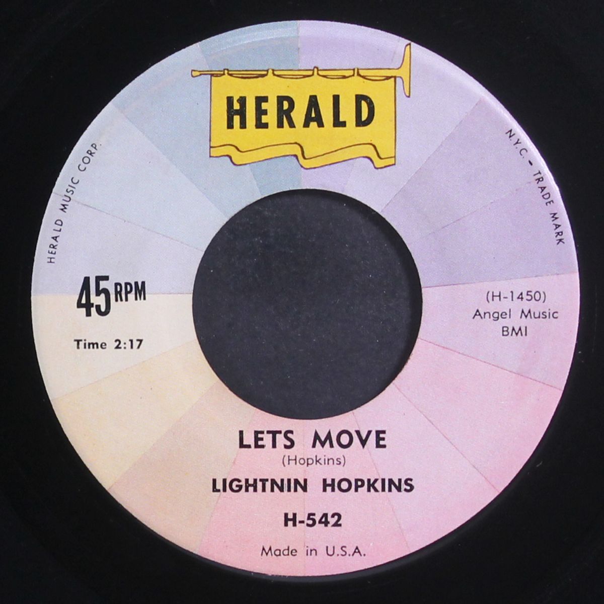 let's move / im achin by LIGHTNIN' HOPKINS