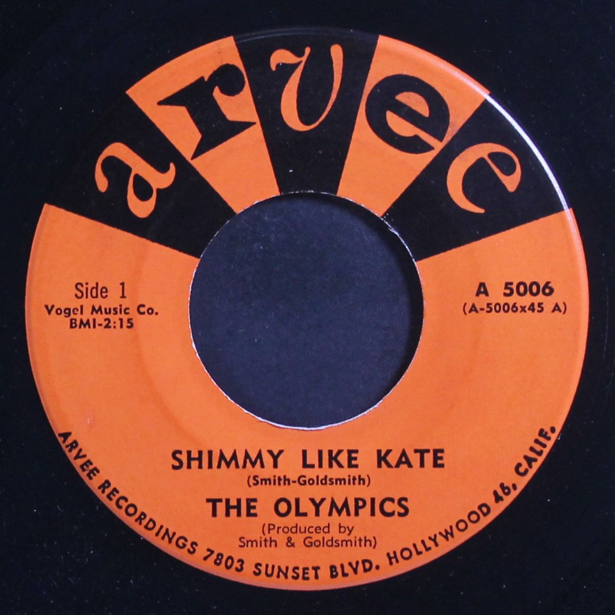 shimmy like kate / workin' hard by OLYMPICS