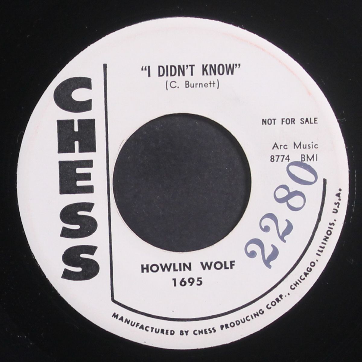 i didn't know / moanin' for my baby by HOWLIN' WOLF