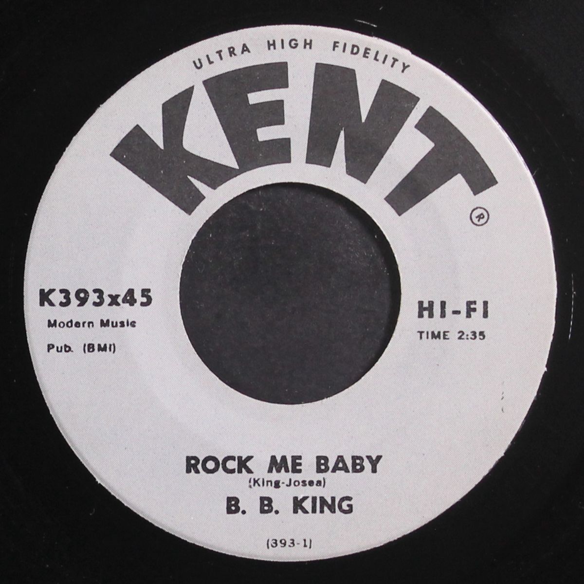 rock me baby / i can't lose by B.B. KING