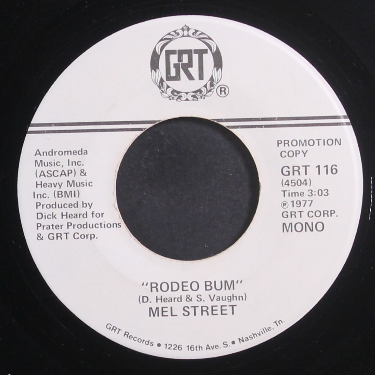 rodeo bum / mono by MEL STREET