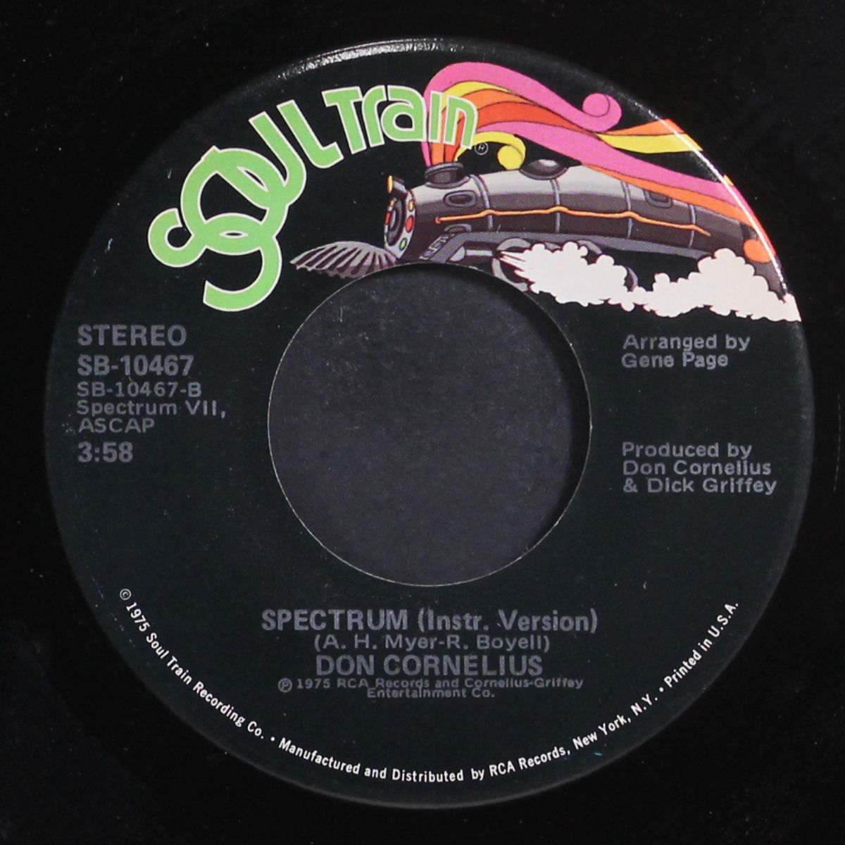 spectrum / instrumental by DON CORNELIUS