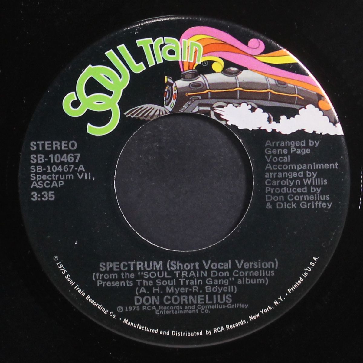 spectrum / instrumental by DON CORNELIUS