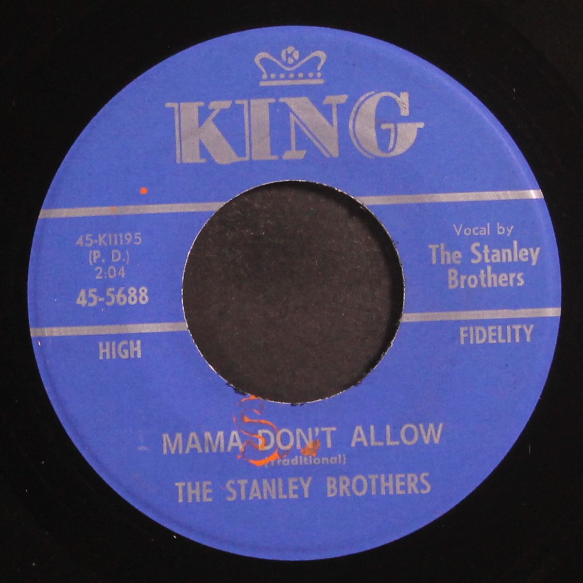 i just came from your wedding / mama don't allow by STANLEY BROTHERS