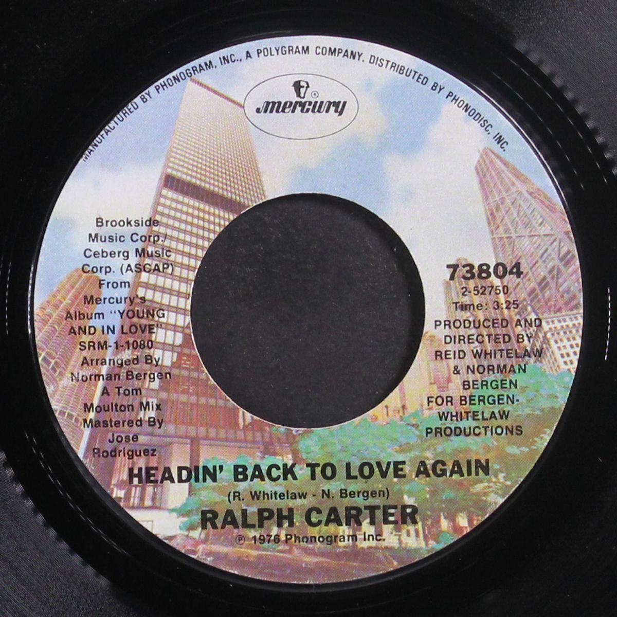 number one in my heart / headin' back to love again by RALPH CARTER
