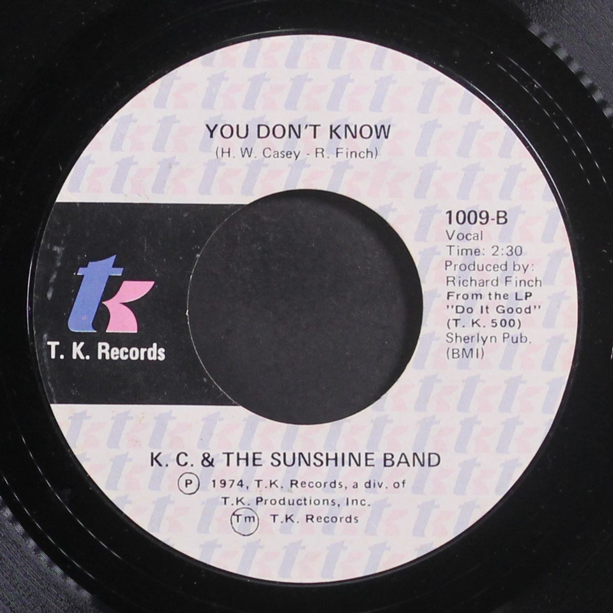 get down tonight / you don't know by K.C. & SUNSHINE BAND