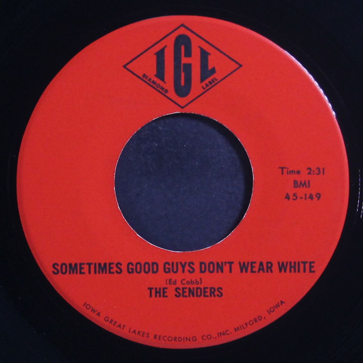 she told me / sometimes good guys don't wear white by SENDERS