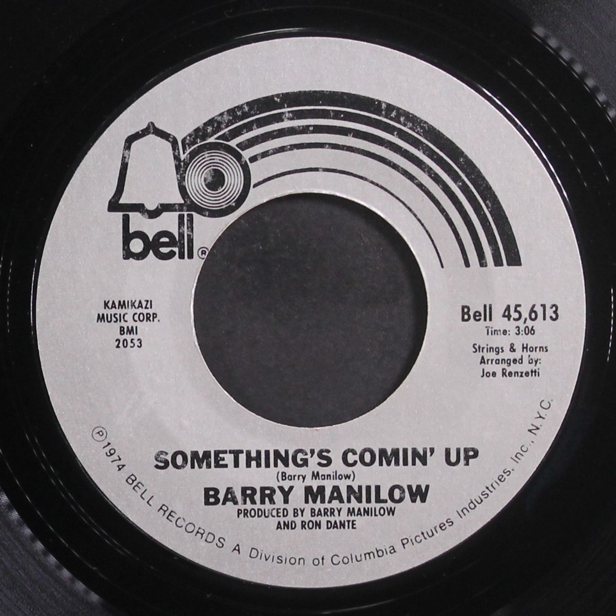 mandy / something's comin' up by BARRY MANILOW