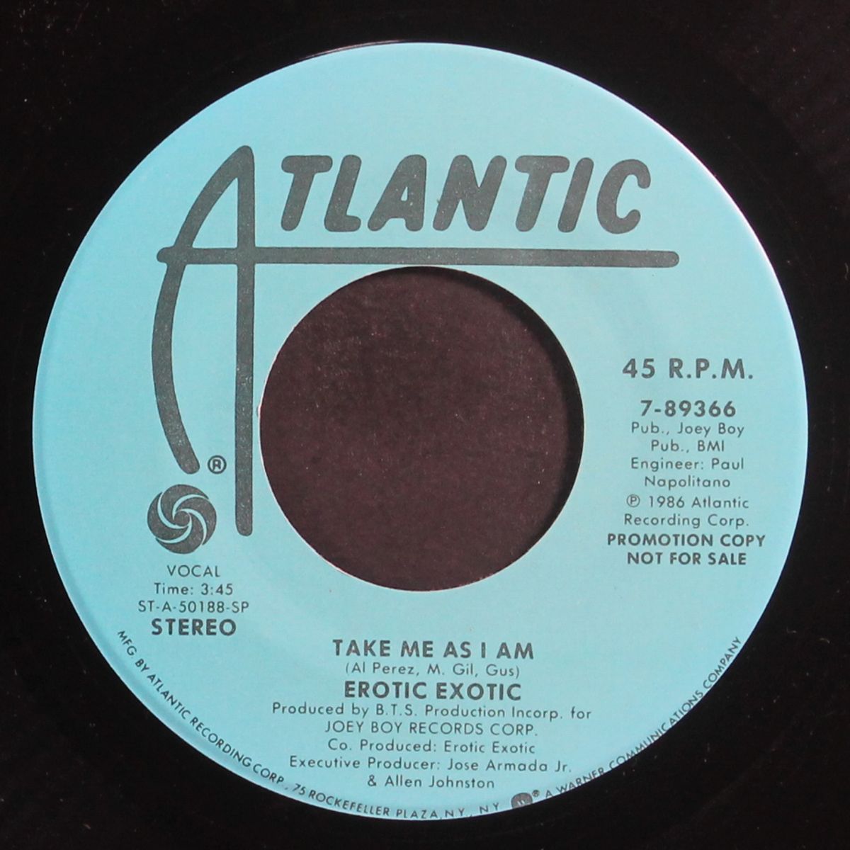 take me as i am / same by EROTIC EXOTIC