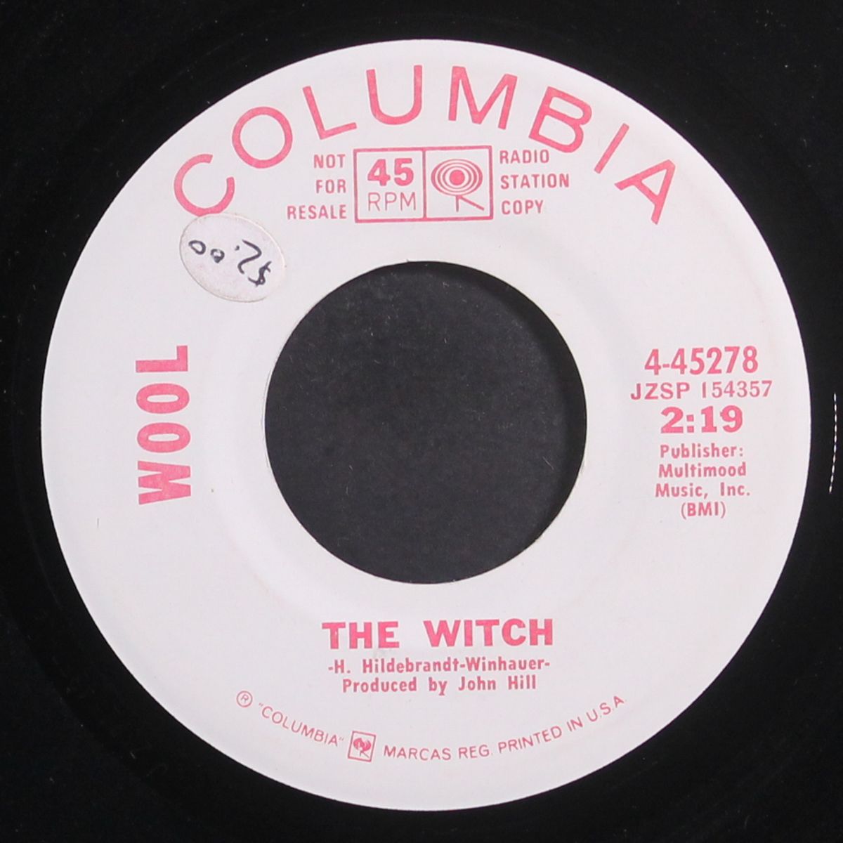 listen to the sound / the witch by WOOL