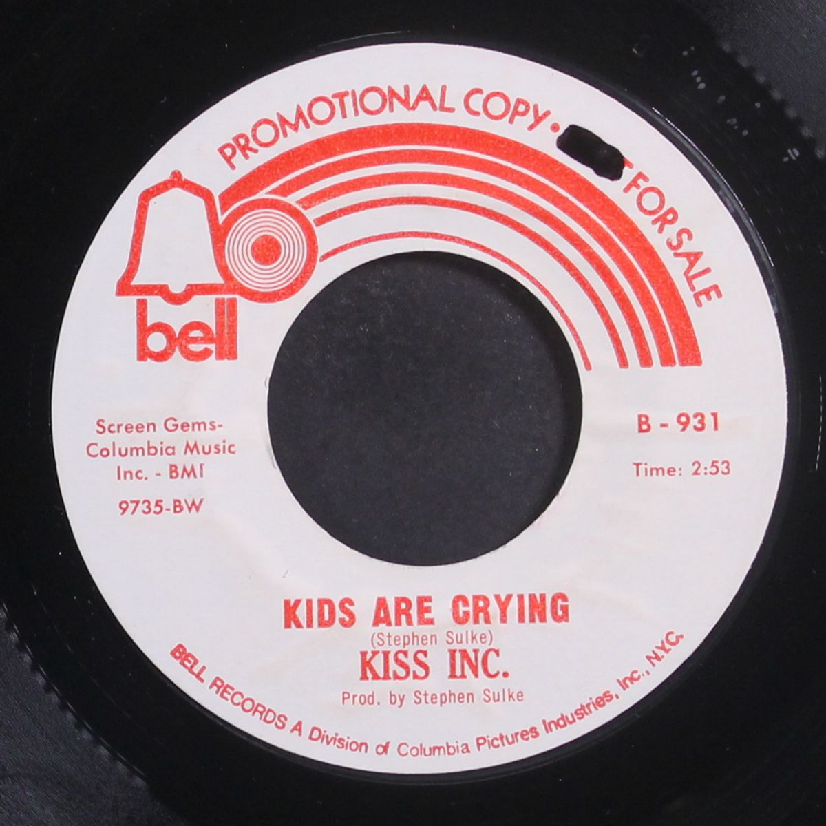 hey, mr. holy man / kids are crying by KISS INC.