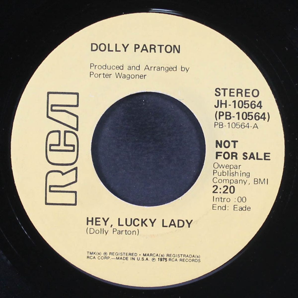 hey, lucky lady / mono by DOLLY PARTON