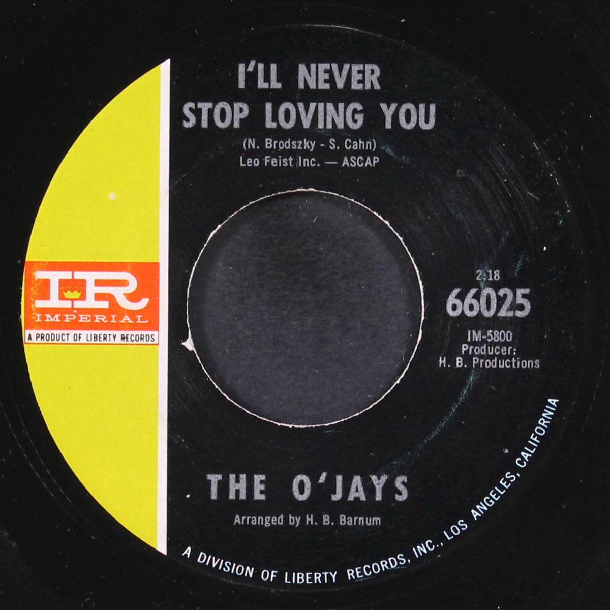 i'll never stop loving you by O'JAYS