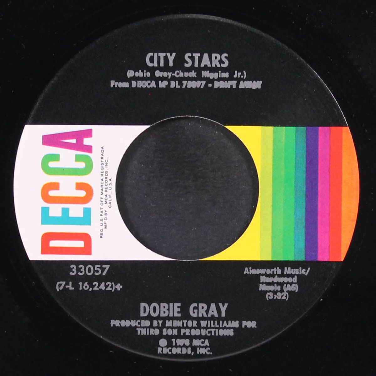 drift away / city stars by DOBIE GRAY
