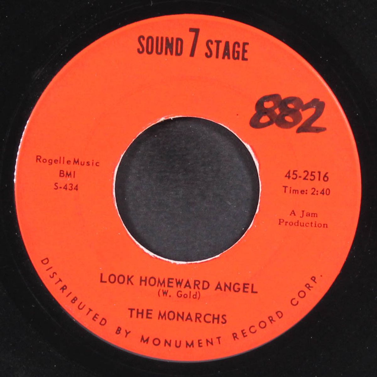 look homeward angel / what made you change your mind by MONARCHS