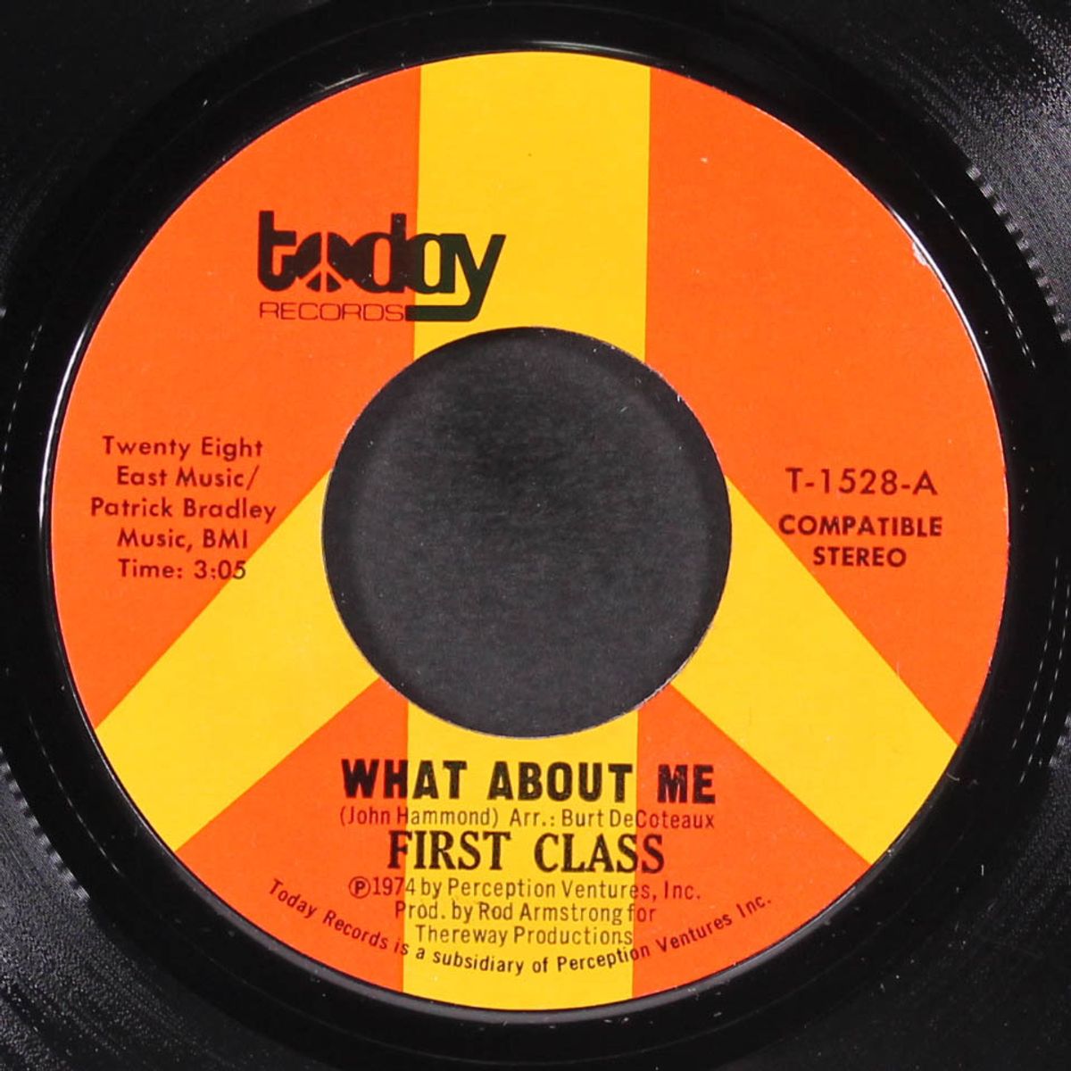 what about me / outside your world by FIRST CLASS