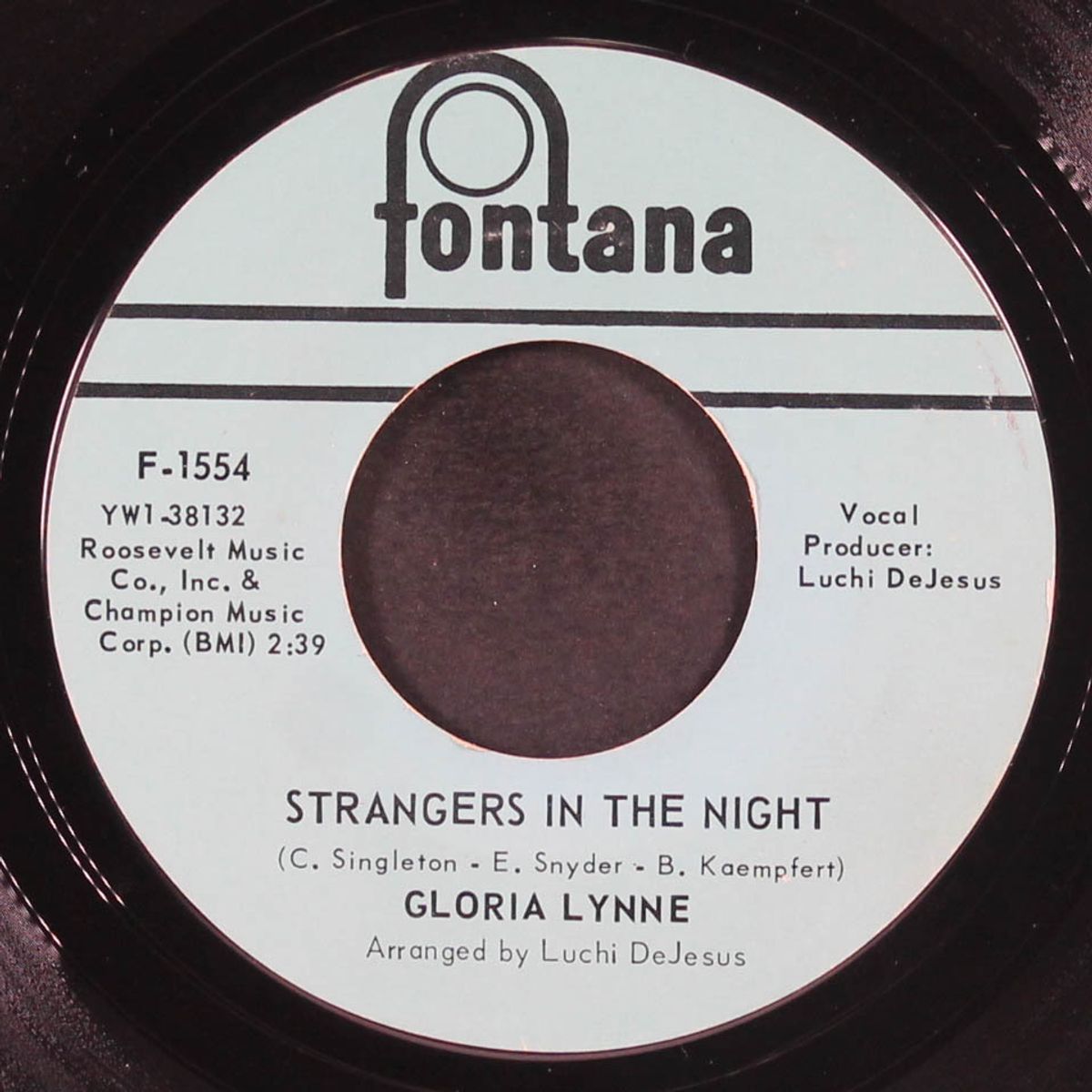 strangers in the night / hey, candy man by GLORIA LYNNE