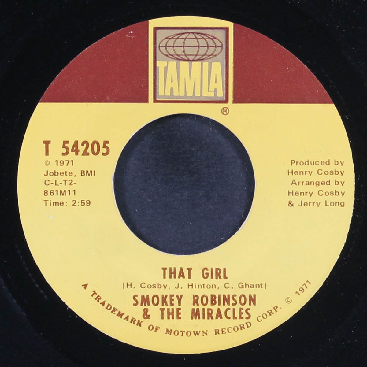i don't blame you at all by SMOKEY ROBINSON & MIRACLES