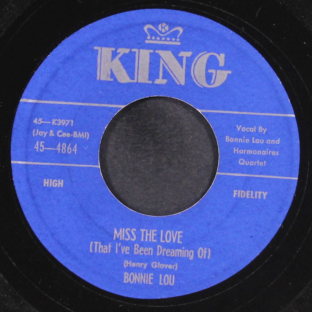 daddy-o / miss the love by BONNIE LOU