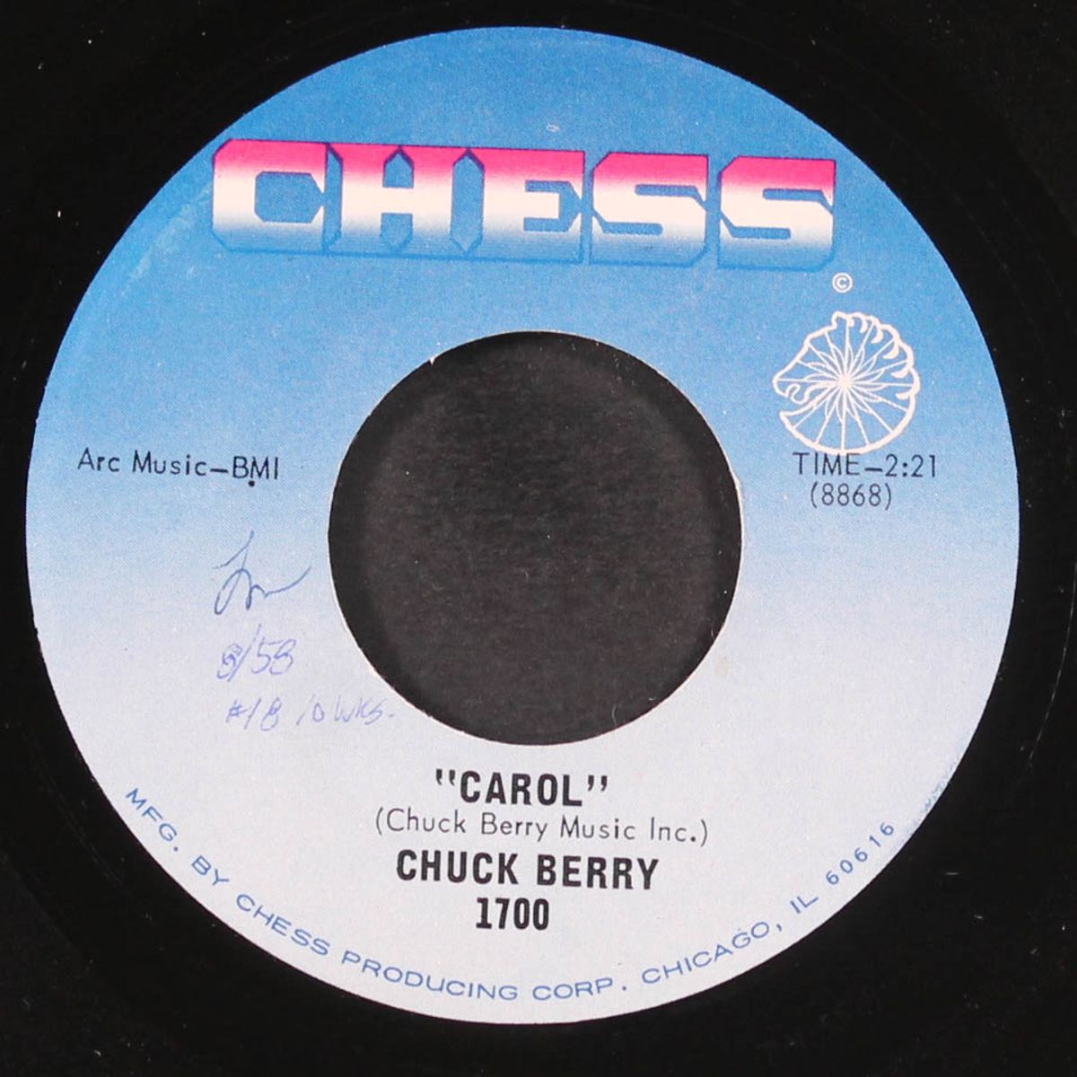 carol / hey pedro by CHUCK BERRY