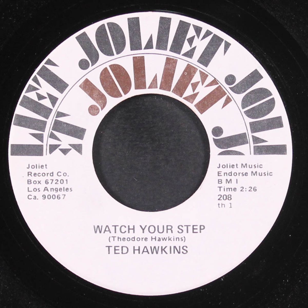 watch your step / sweet baby by TED HAWKINS