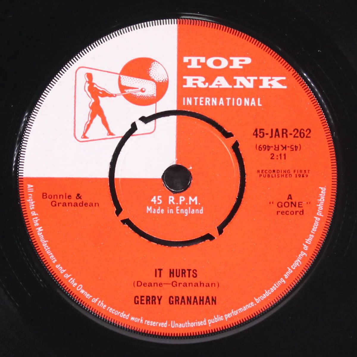 strange dreams / it hurts by GERRY GRANAHAN