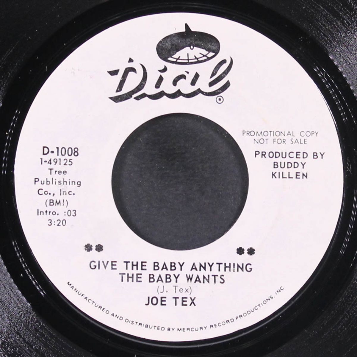 give the baby anything the baby wants / takin' a chance by JOE TEX