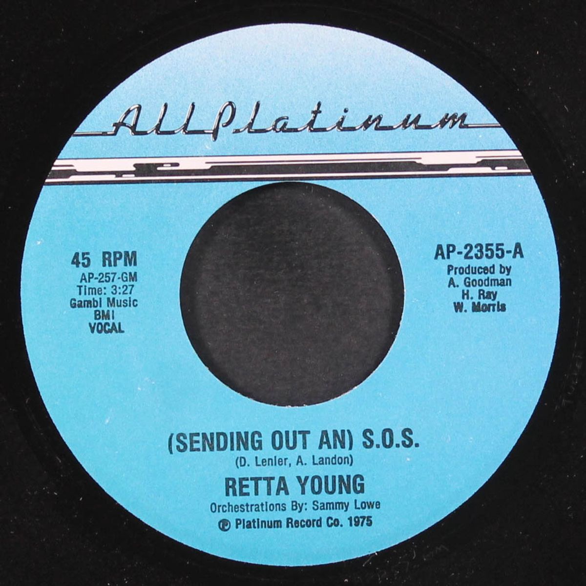 sending out an s.o.s / instrumental by RETTA YOUNG