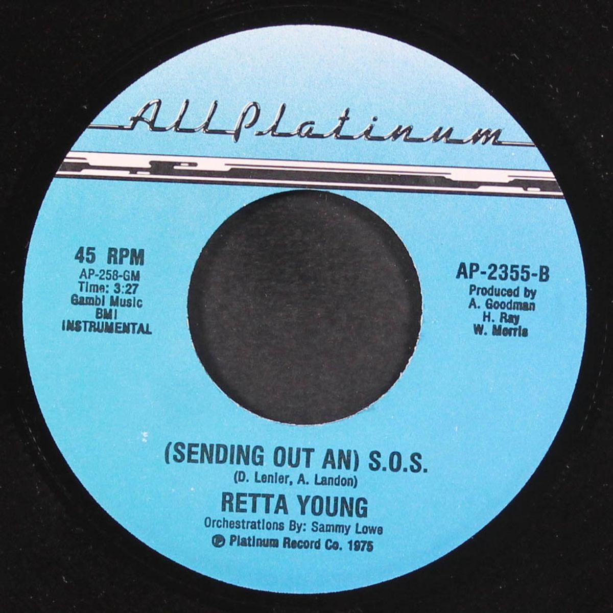 sending out an s.o.s / instrumental by RETTA YOUNG