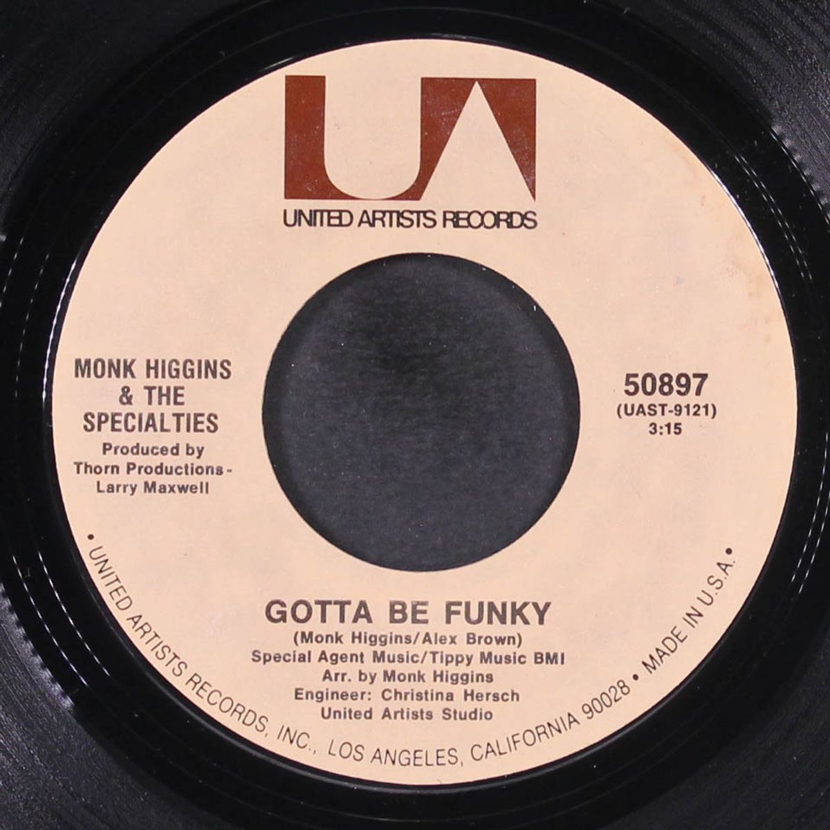 gotta be funky / big water bed by MONK HIGGINS