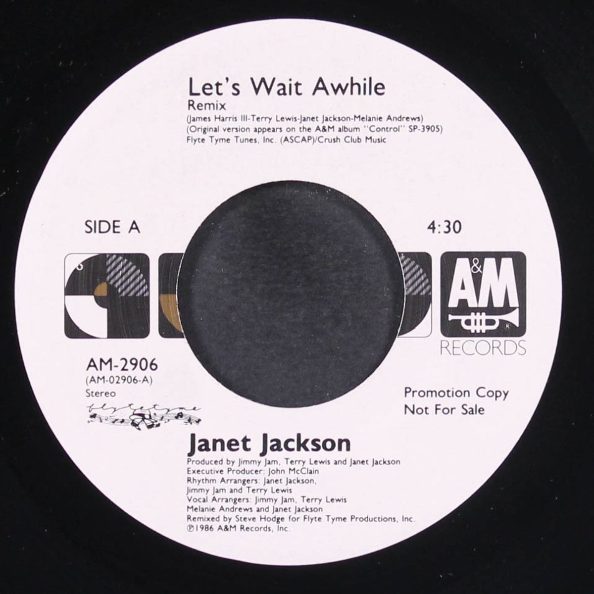 let's wait awhile / same by JANET JACKSON