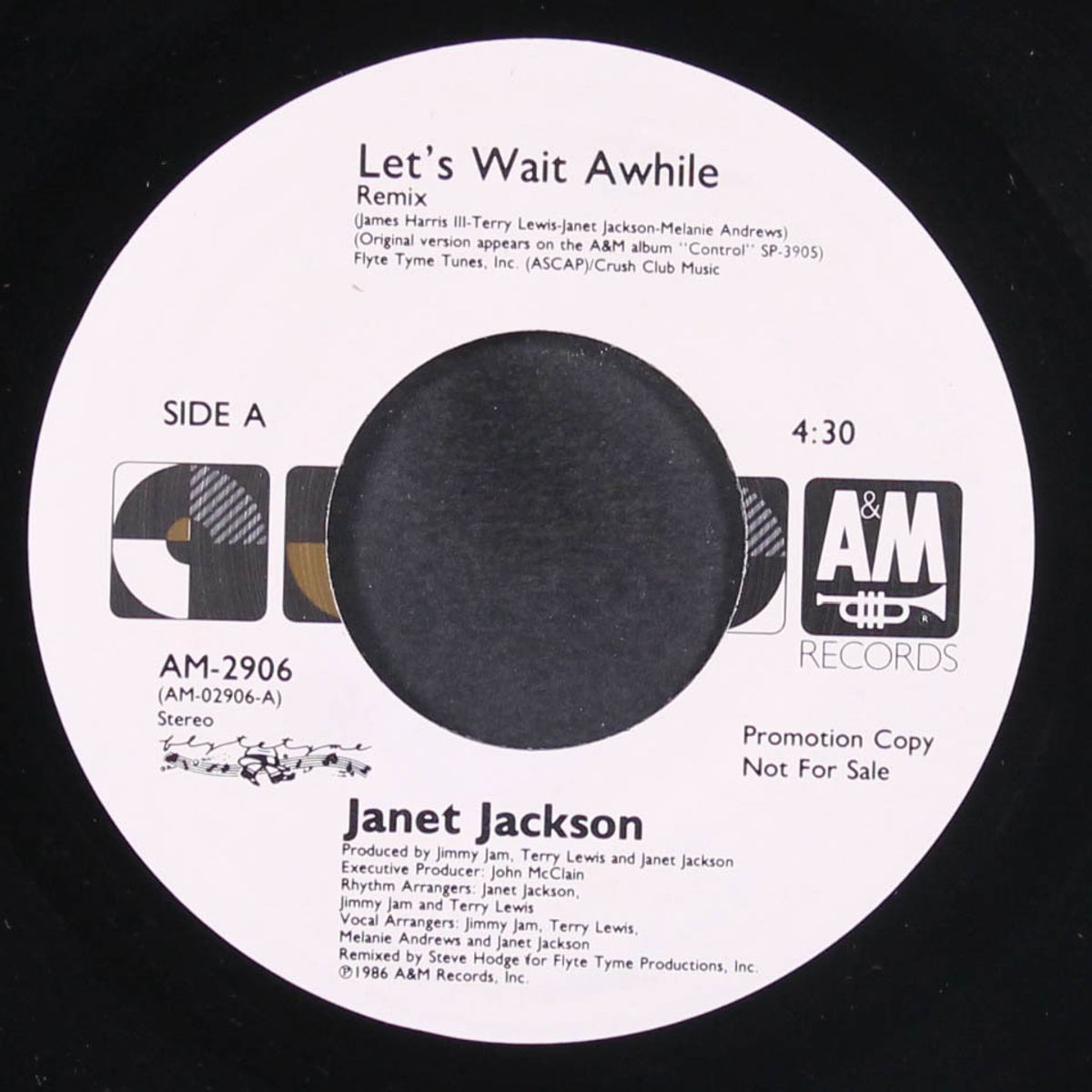 let's wait awhile / same by JANET JACKSON