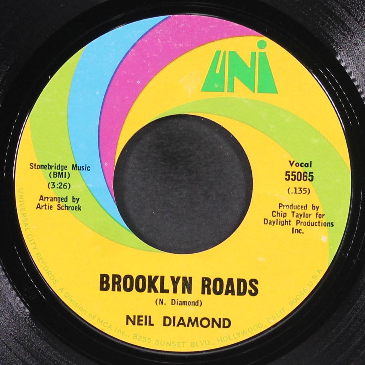brooklyn roads / holiday inn blues by NEIL DIAMOND