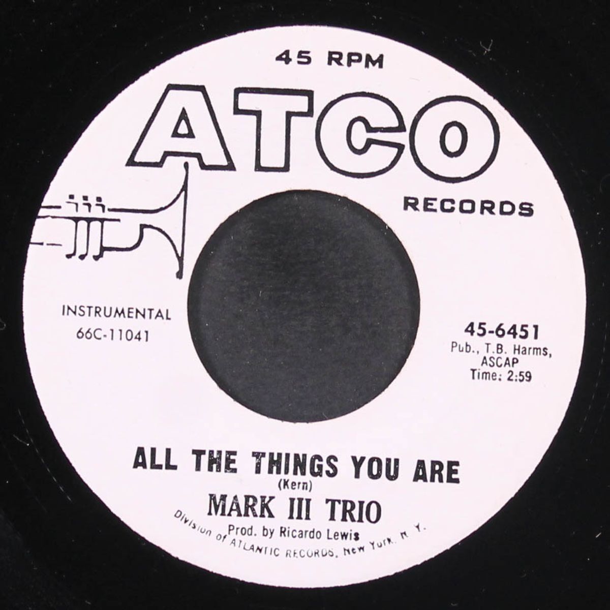 tres lobos / all the things you are by MARK III TRIO